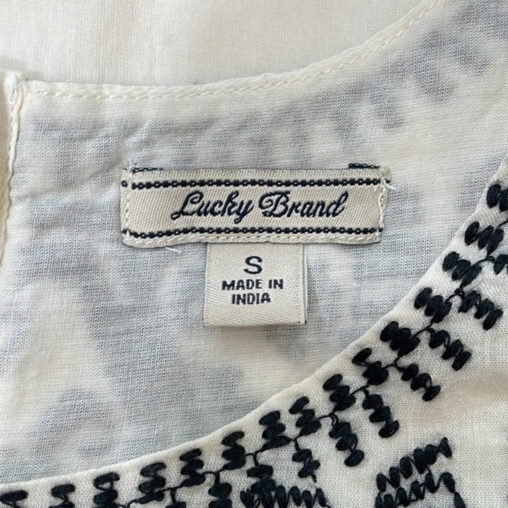 Lucky Brand | Sleeveless Bohemian Top - Picture 5 of 7